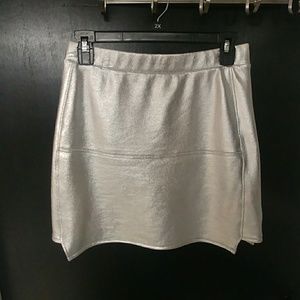 Silver skirt